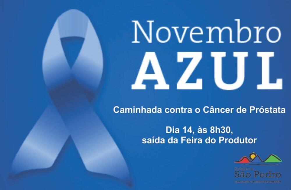 NOVEMBRO AZUL TAMBÉM SERÁ MARCADO POR AÇÕES E ILUMINAÇÃO NO CRISTO E NA CÂMARA