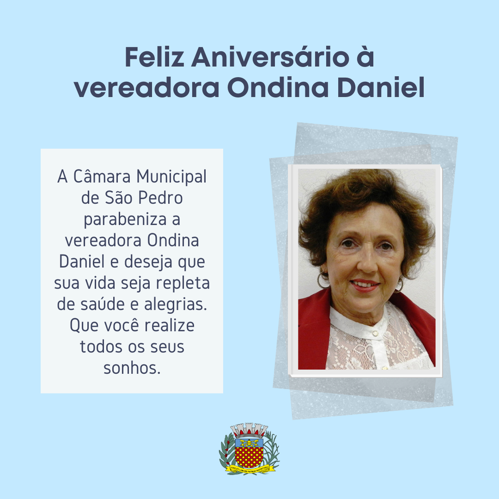 CÂMARA PARABENIZA A VEREADORA ONDINA DANIEL, QUE FAZ ANIVERSÁRIO NESTA SEGUNDA (2)