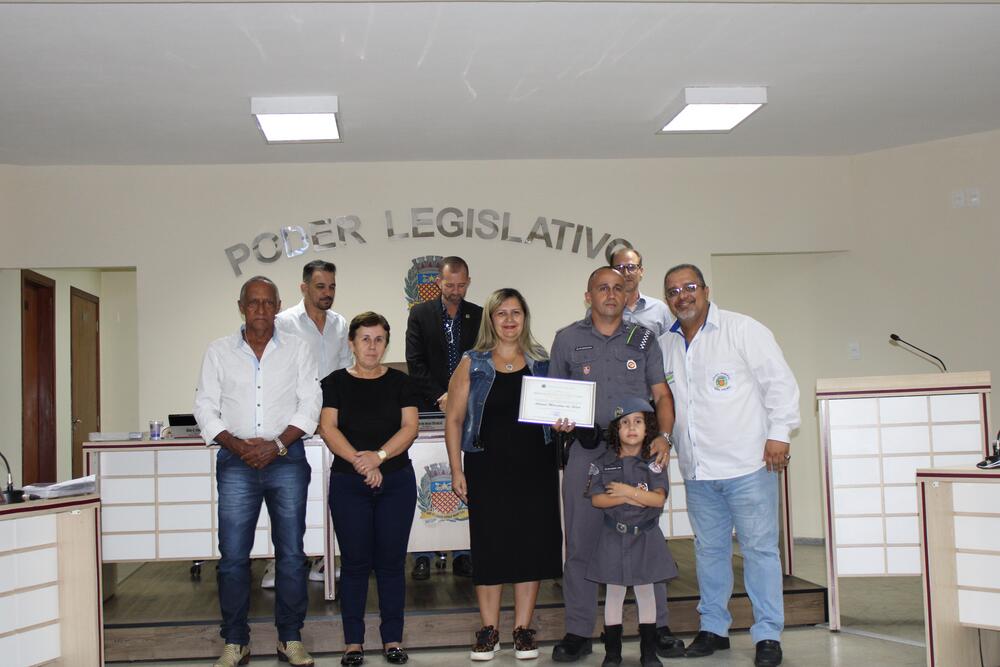 CÂMARA HOMENAGEIA CABO DA POLÍCIA MILITAR