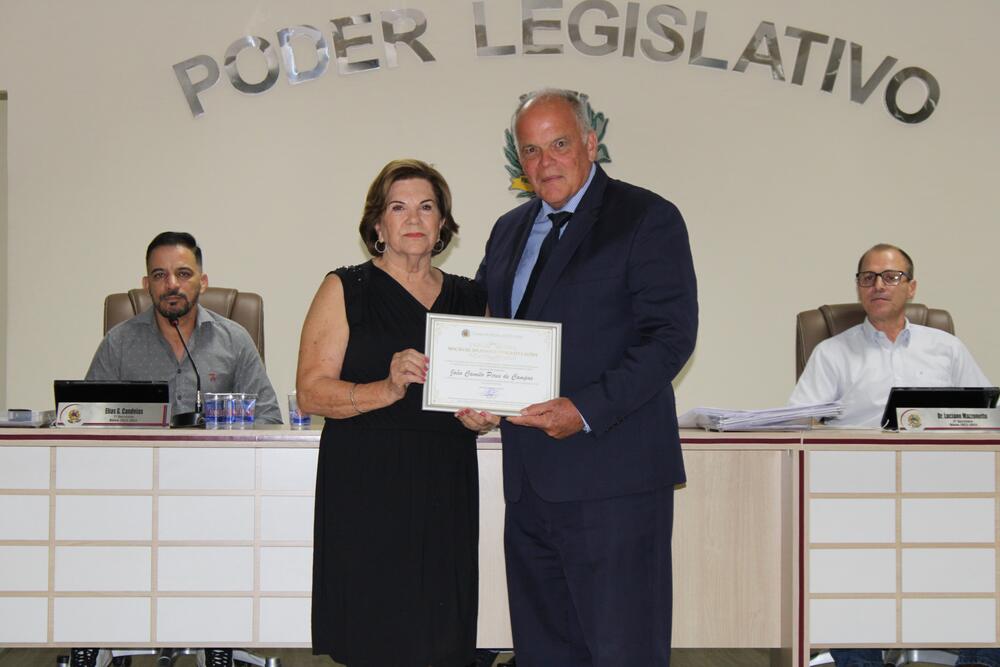 CÂMARA CONCEDE MOÇÃO AO GENERAL JOÃO CAMILO PIRES DE CAMPOS