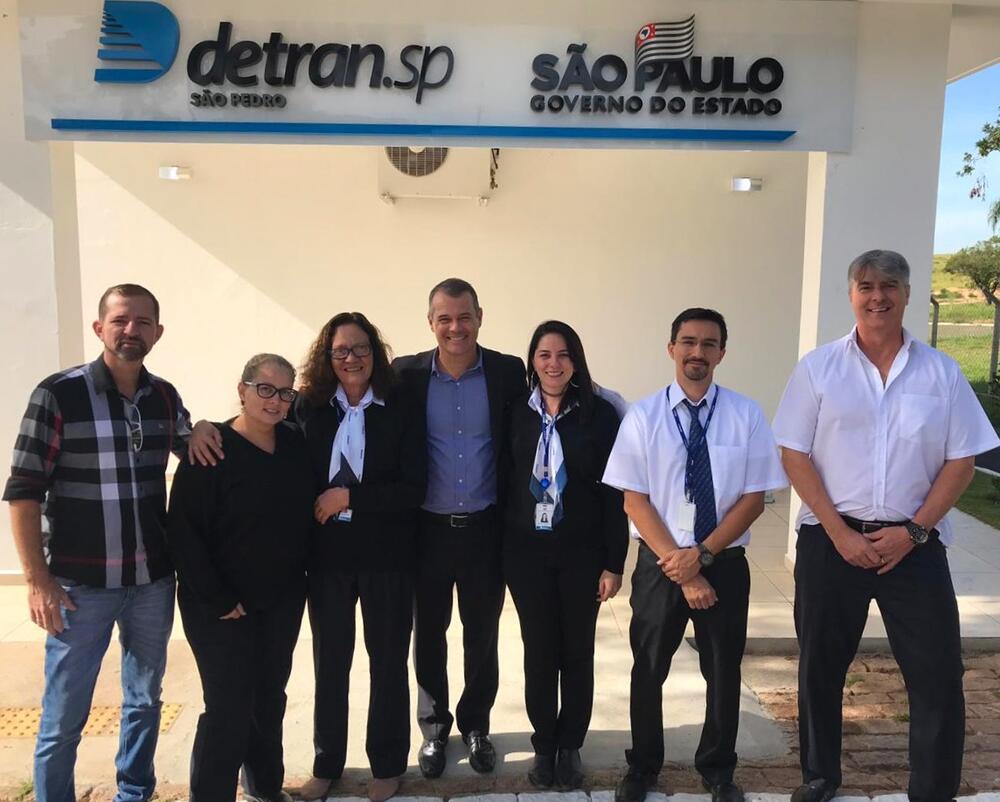 VEREADORES VISITAM NOVO PRÉDIO DO CIRETRAN EM SÃO PEDRO