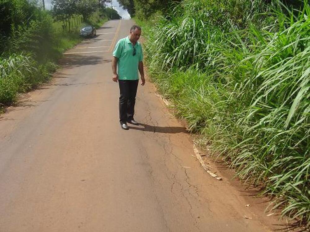 TONINHO INDICA MANUTENÇÃO DE PONTE NO ALTO DA SERRA
