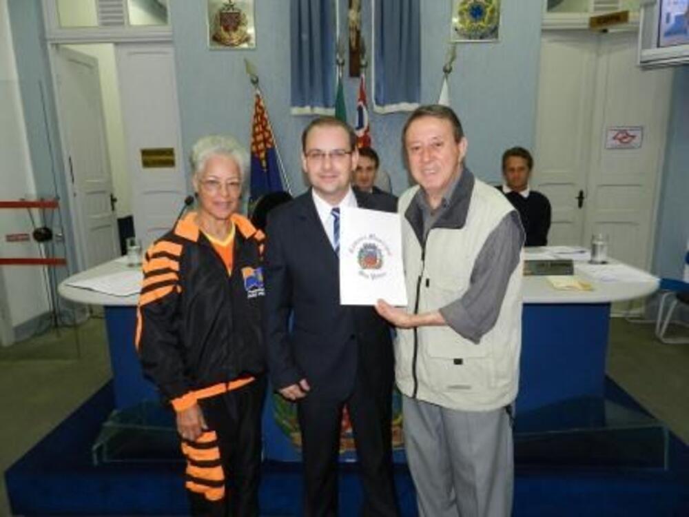 ATLETAS DO JORI RECEBEM HOMENAGEM DO VEREADOR ALEX SILOTO